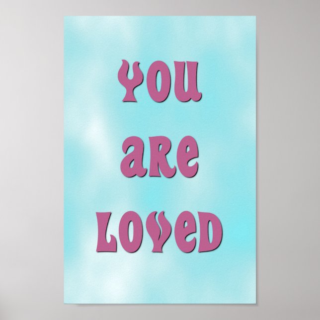 Póster Eres Amado (Frente)