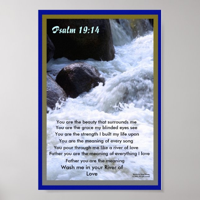 Póster Eres la belleza que me rodea Poster (Frente)