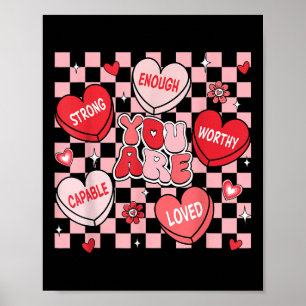 Póster Eres Lo suficientemente querido como para ser prof