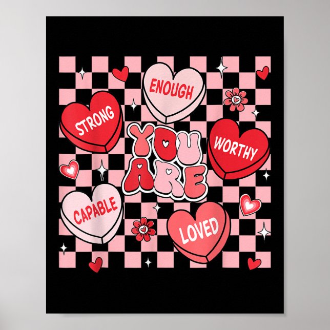 Póster Eres Lo suficientemente querido como para ser prof (Frente)