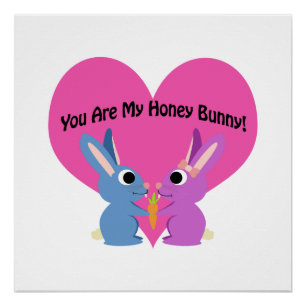 Póster ¡Eres mi conejo!