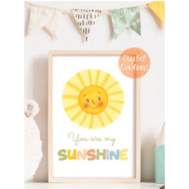 Póster Eres mi enfermera Sunshine