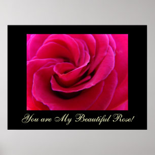 Póster ¡Eres mi hermoso Rosa!