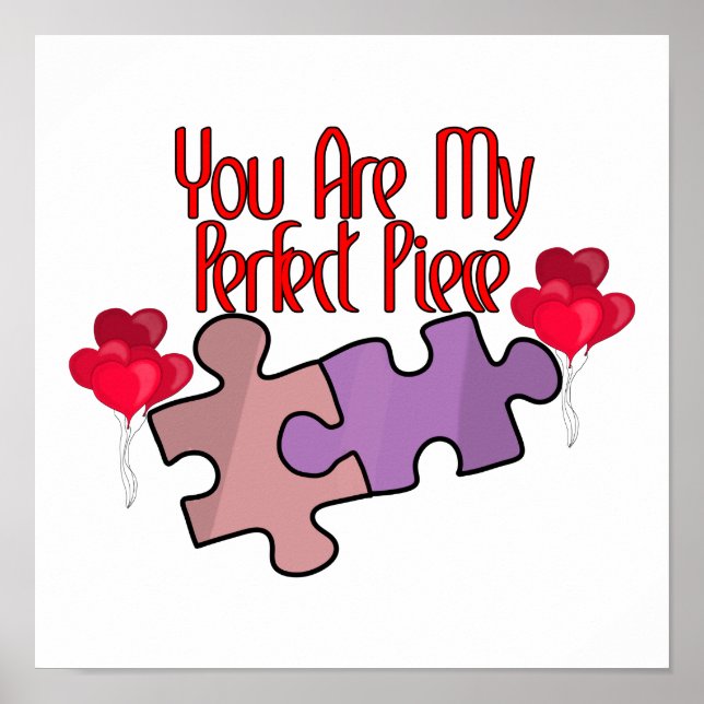 Póster Eres Mi Pieza Perfecta (Frente)