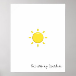 Póster Eres Mi Poster Sunshine