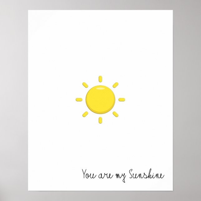 Póster Eres Mi Poster Sunshine (Frente)