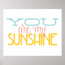 Eres Mi Poster Sunshine