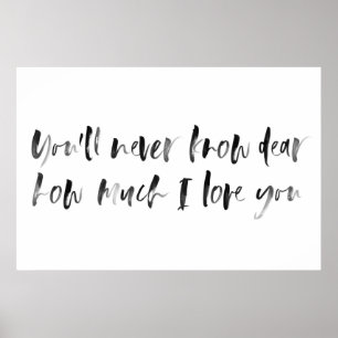 Póster Eres Mi Rótulo De Nursera De La Acuarela Sunshine