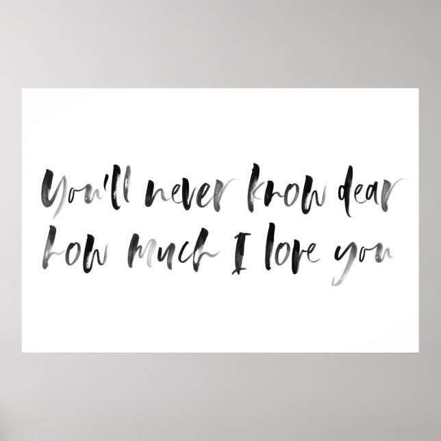 Póster Eres Mi Rótulo De Nursera De La Acuarela Sunshine (Frente)