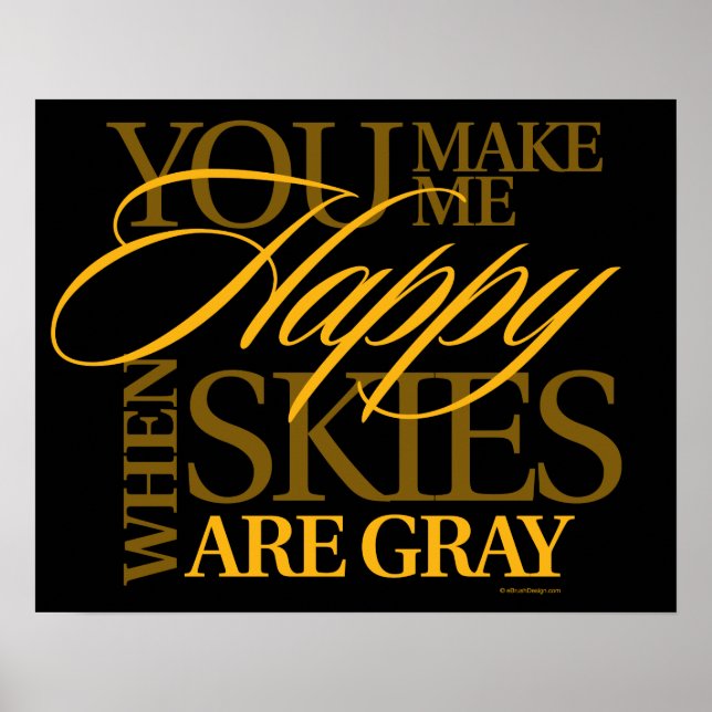 Póster Eres Mi Sol. (Frente)