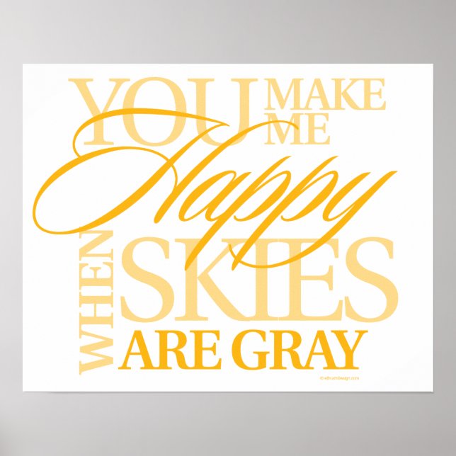 Póster Eres Mi Sol. (Frente)