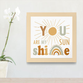 Póster Eres Mi Sol, Sala De Juegos, Guardería, Salón De C