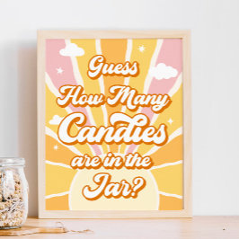 Póster Eres mi Sunshine Adivinar Cuántos juegos de Canari