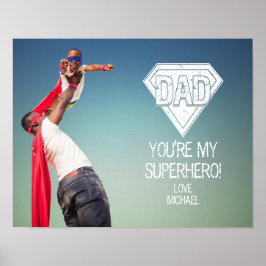 Póster Eres mi superhéroe, papá, Poster de fotos del Día