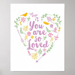 Póster Eres tan querido chicas poster imprimir