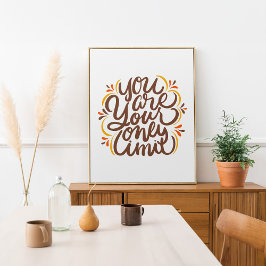 Póster Eres Tu Única Mano Límite