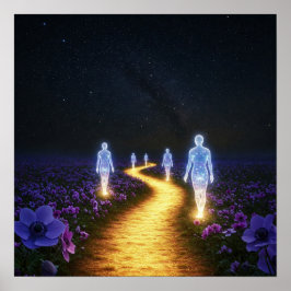 Póster Eres un Espíritu dentro de un cuerpo y no vicevers