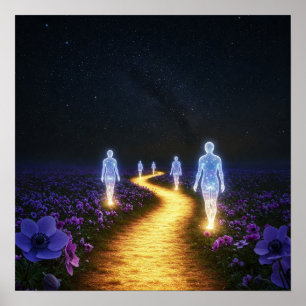 Póster Eres un Espíritu dentro de un cuerpo y no vicevers