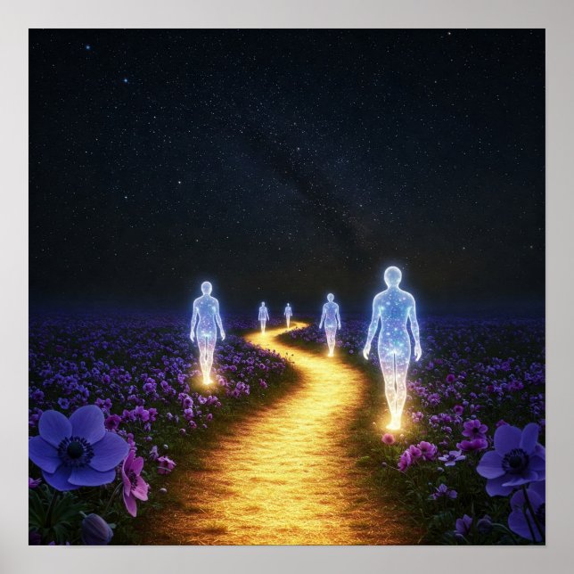 Póster Eres un Espíritu dentro de un cuerpo y no vicevers (Frente)