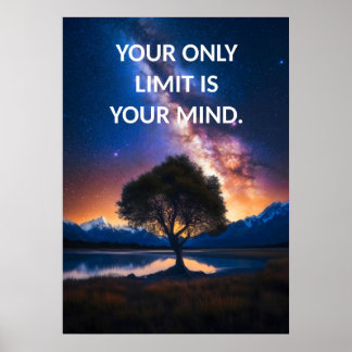 Póster Eres un Poster ilimitado de motivación