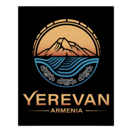 Póster Ereván Armenia