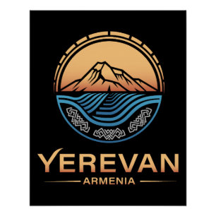 Póster Ereván Armenia