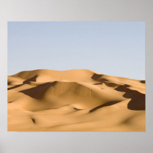 Póster Erg Awbari, desierto del Sahara, Fezzan, Libia. 2