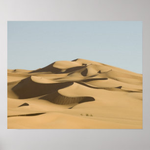 Póster Erg Awbari, desierto del Sahara, Fezzan, Libia.4