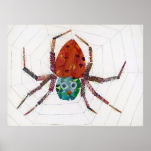 Póster Eric Carle - la araña muy ocupada