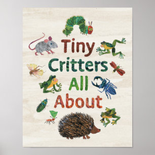 Póster Eric Carle Pequeñas Criaturas