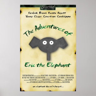 Póster Eric El Poster De Películas Sobre Elefantes