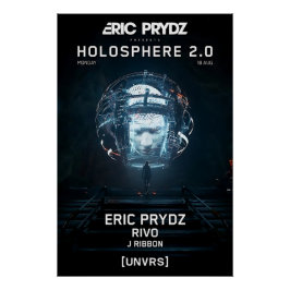 Póster Eric Prydz - Holosphere 2.0 - [UNVRS] 