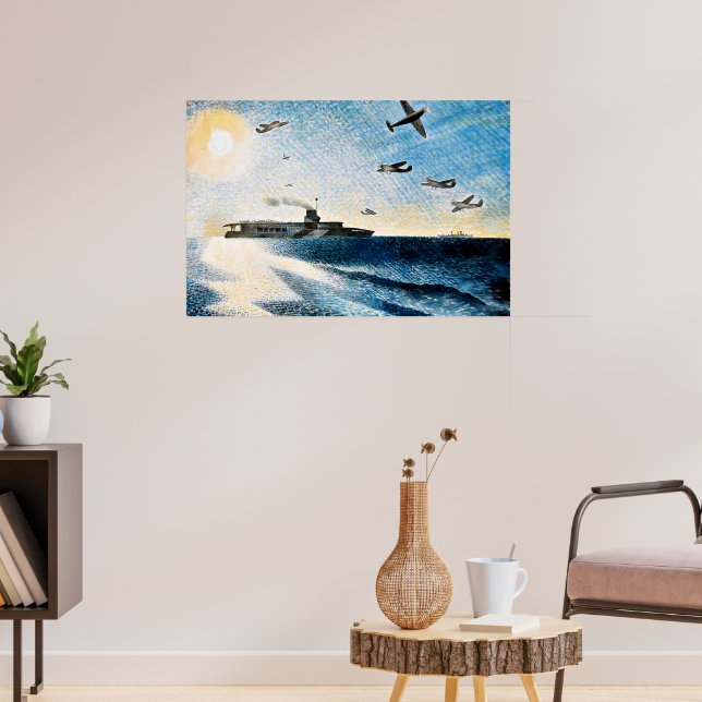 Póster Eric Ravilious - HMS Glorioso en el Ártico (Salón 3)