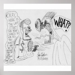 Póster Erica Crooks Comics : Game Show scam