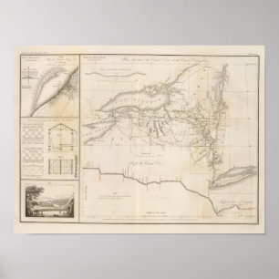 Póster Erie Canal