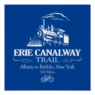 Póster Erie Canalway Trail (RT)