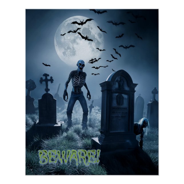 Póster Erie Halloween (Anverso)