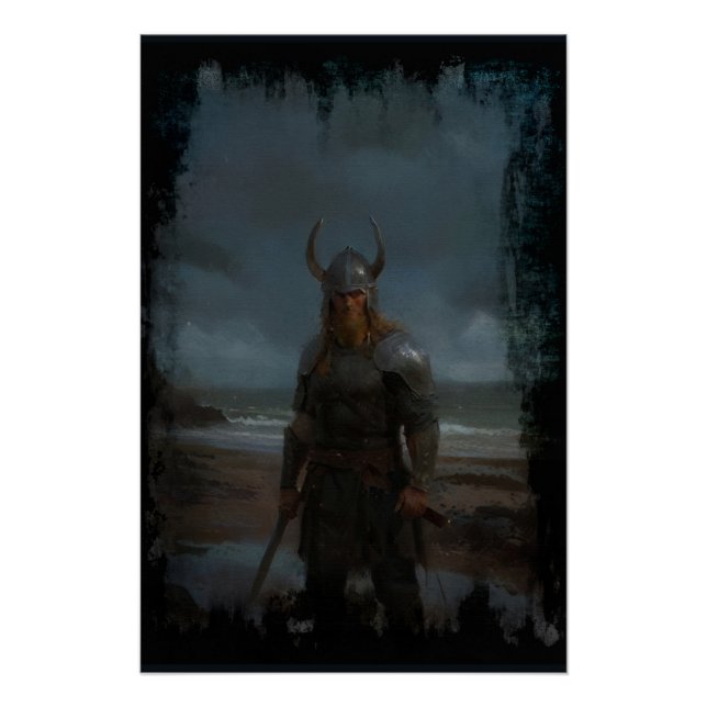 Póster Erik, el héroe vikinés rojo (Anverso)