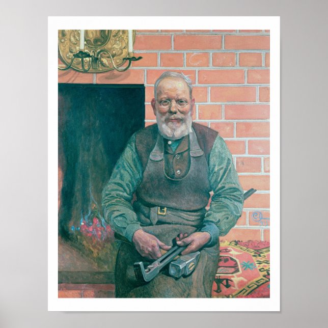 Póster Erik Erikson, el herrero (Frente)