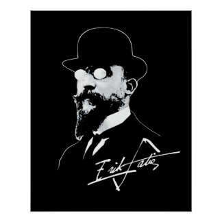 Póster Erik Satie