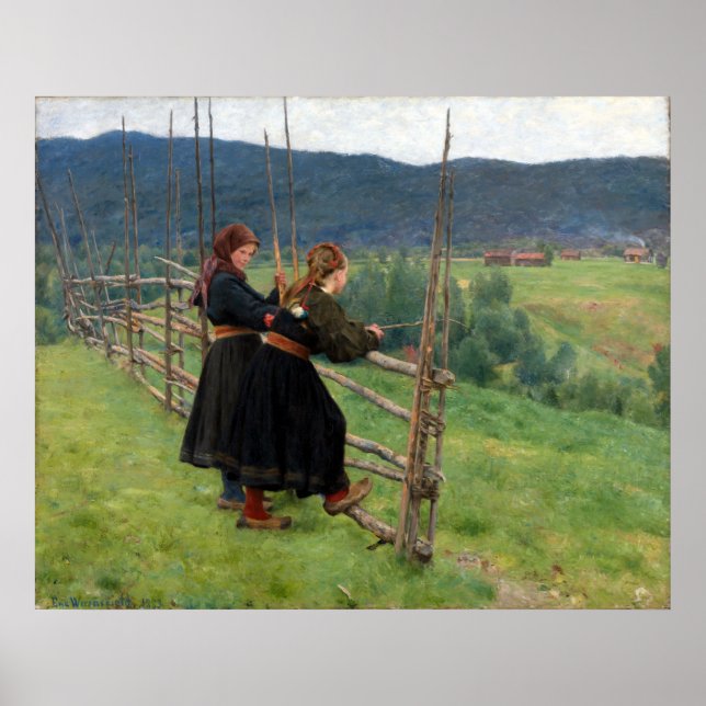 Póster Erik Werenskiold Septiembre (Frente)