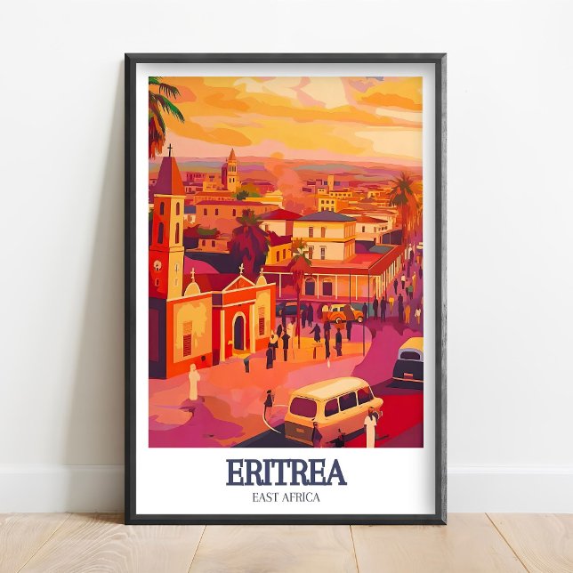 Póster Eritrea Poster - Asmara Street Print - Asmara Wall (Subido por el creador)