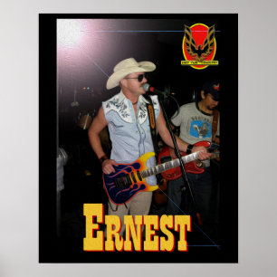 Póster Ernest Hot Tub Poster