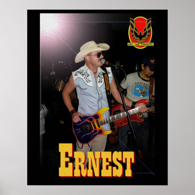Póster Ernest Hot Tub Poster (Frente)