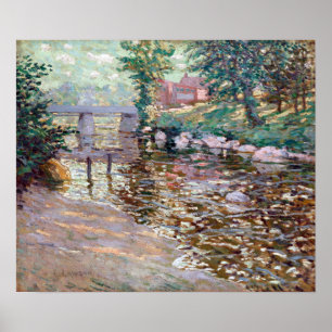 Póster Ernest Lawson El Río Bronx