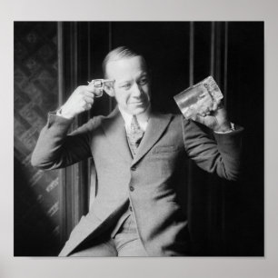 Póster Ernie Hare - Muerte o Alcohol - Foto de prohibició