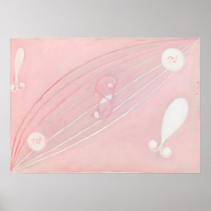 Póster Eros Series, nr. 8 de Hilma af Klint