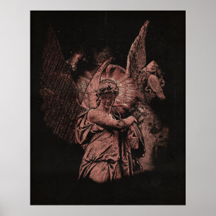Póster Error divino - Diseño de calzado de Gótico técnico