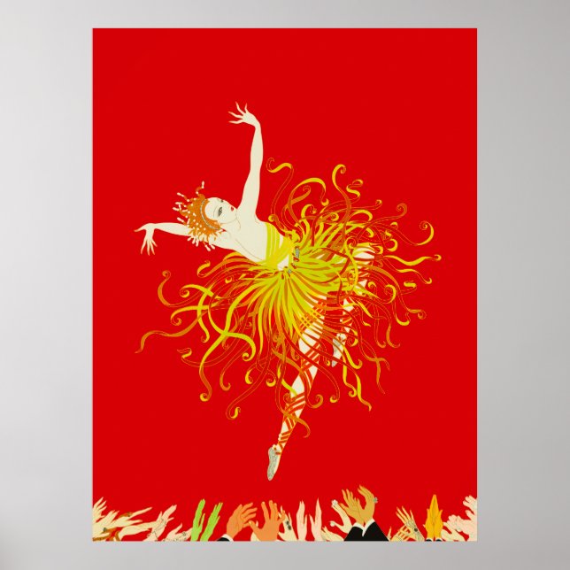 Póster Erté - Aplausos (Frente)