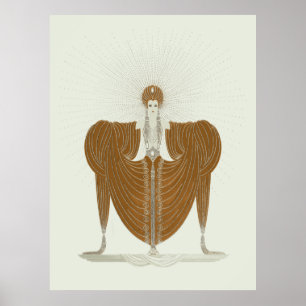 Póster Erté - Celestial Virtuals Suite, Radiance